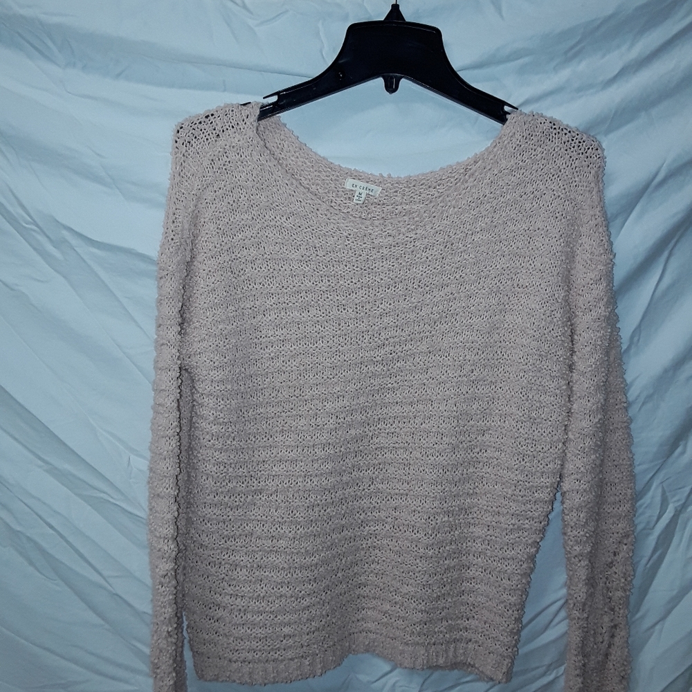 En Creme long Sleeve Sweater